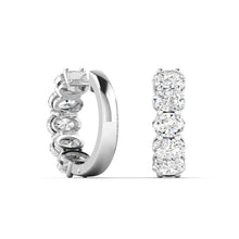 Load image into Gallery viewer, Oval Hoops 2.00ctw