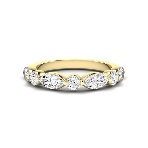 Marquise and Round Band