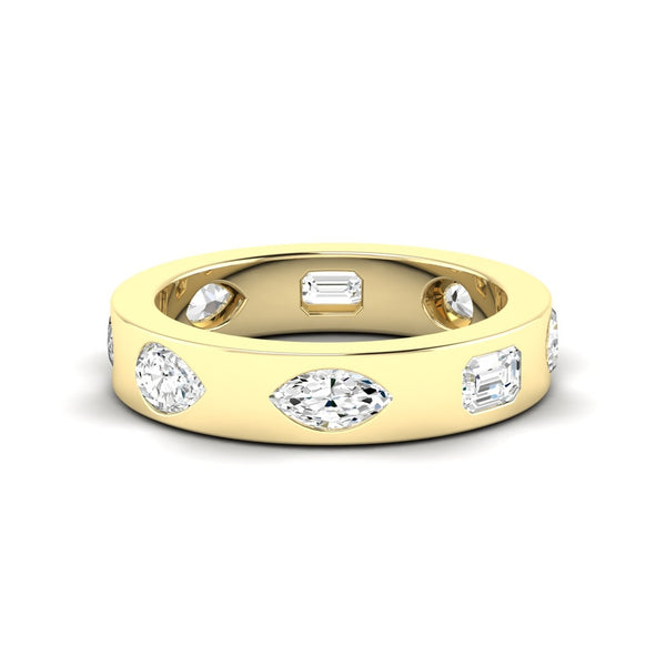 Multi Shape Inlay Band