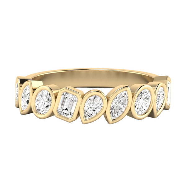 Multi Shape Bezel Band