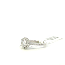 Load image into Gallery viewer, Round Halo Diamond Engagement Ring