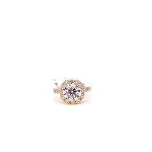Load image into Gallery viewer, Cushion Halo Diamond Engagement Ring