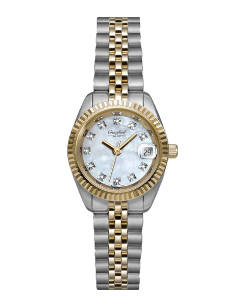 Two-Tone Diamond Crawford Watch