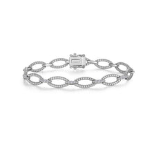 Load image into Gallery viewer, Marquise Shape Cable Link Bracelet

