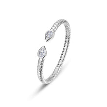 Load image into Gallery viewer, Bezel Teardrop Cuff

