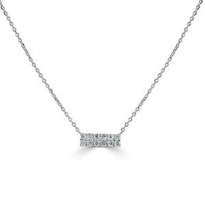 Cami Diamond Bar Necklace