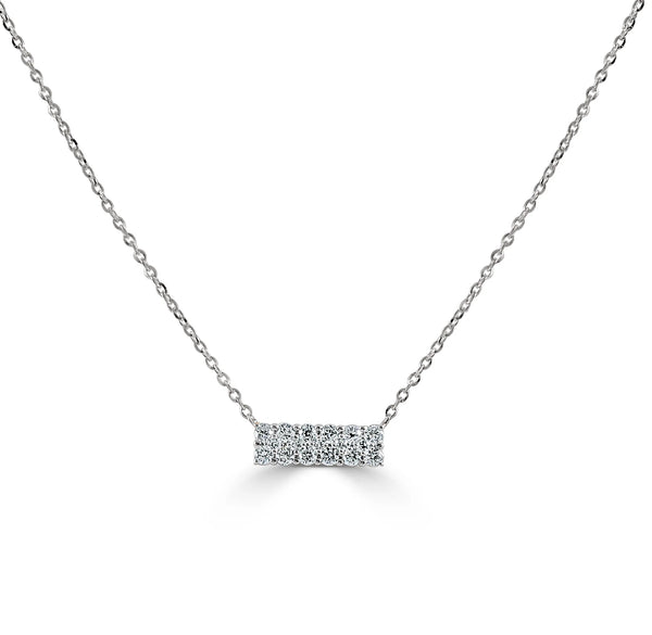 Cami Diamond Bar Necklace