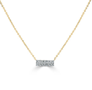 Cami Diamond Bar Necklace