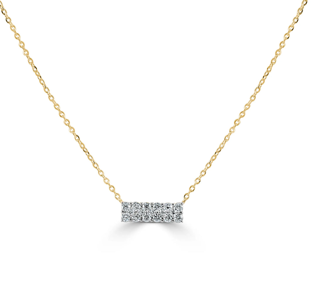 Cami Diamond Bar Necklace