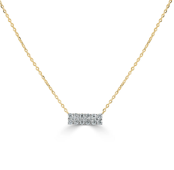 Cami Diamond Bar Necklace