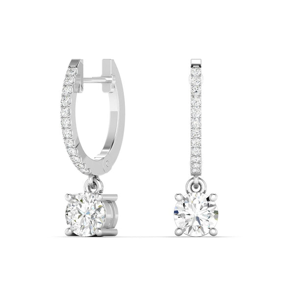 Round Droplet Hoops