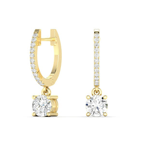 Round Droplet Hoops