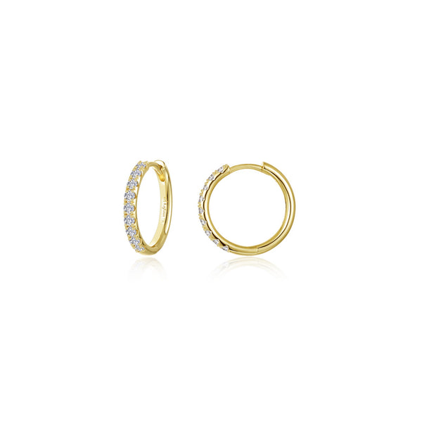 Small Alina Round Hoops