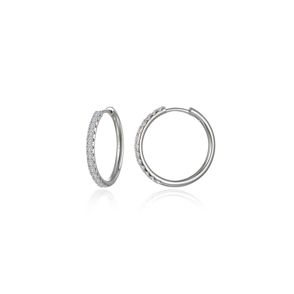 Medium Alina Round Hoops