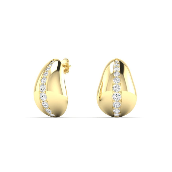 Diamond Cloud Earrings