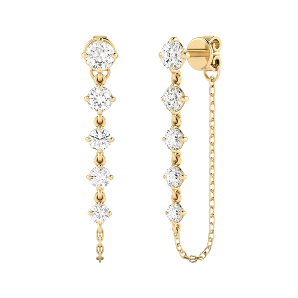 Starlight Graduated Dangle Earrings