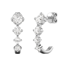 Load image into Gallery viewer, Starlight J Hoops
