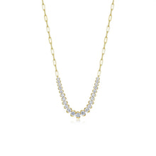 Load image into Gallery viewer, Willow Paperclip Necklace
