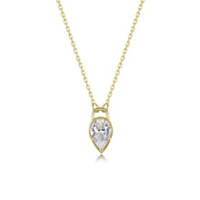 Load image into Gallery viewer, Pear Lock Necklace
