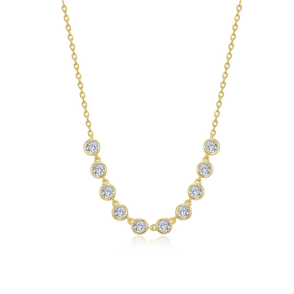Articulated Bezel Necklace