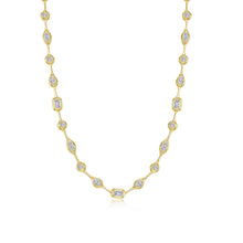 Load image into Gallery viewer, Mosaic Fancy-Cut Necklace
