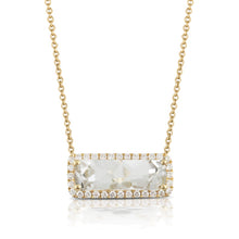 Load image into Gallery viewer, LUCENTE White Topaz &amp; Diamond Necklace
