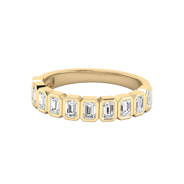 Emerald Bezel Band