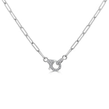 Load image into Gallery viewer, Robin Paperclip Necklace
