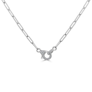 Robin Paperclip Necklace
