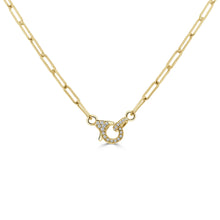 Load image into Gallery viewer, Robin Paperclip Necklace
