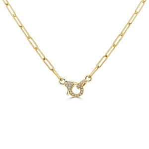 Robin Paperclip Necklace