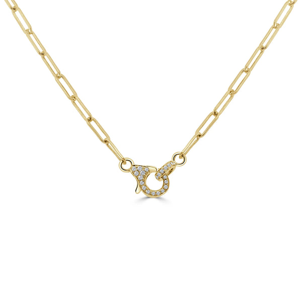 Robin Paperclip Necklace