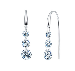 Frameless Dangle Earrings