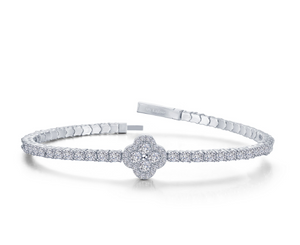 Flexible Clover Tennis Bracelet