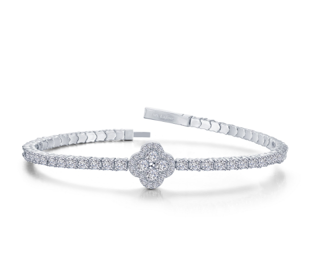 Flexible Clover Tennis Bracelet