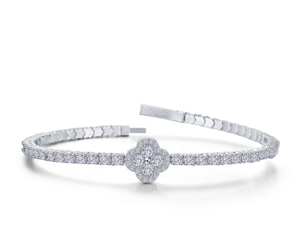 Flexible Clover Tennis Bracelet