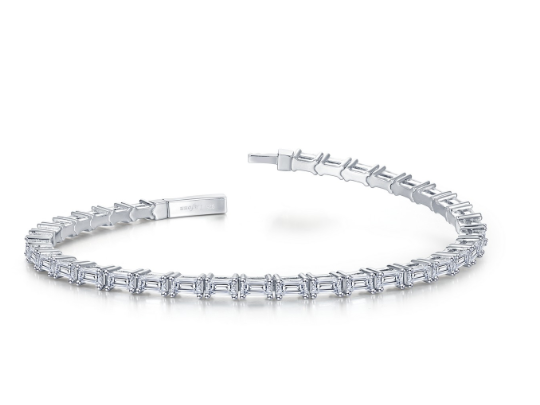 Silver Brick Road Bracelet