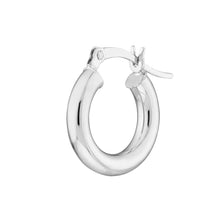Load image into Gallery viewer, 3mm x 15mm Polished Hoop Earrings
