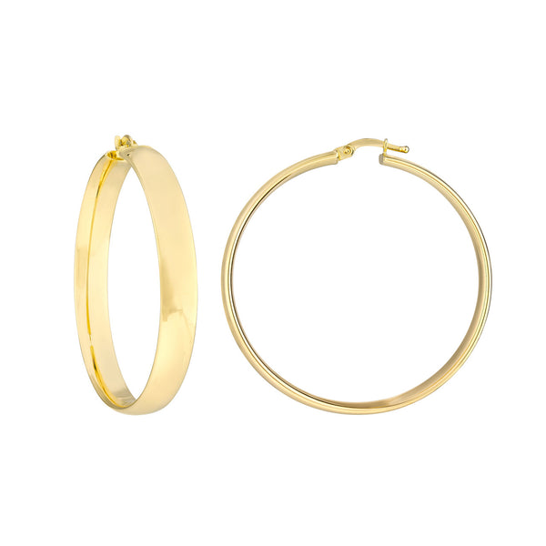 40MM Round Polished Hoop