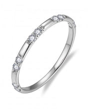 Load image into Gallery viewer, Abby Stackable Diamond Band
