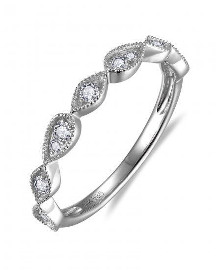 Marquise Style Diamond Band