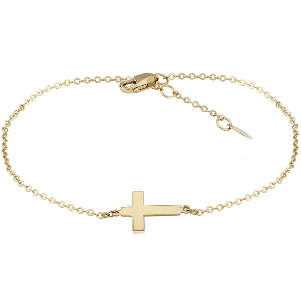 Delicate Cross Bracelet