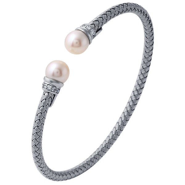 Perla Freshwater Pearls 4MM Charles Garnier Cuff