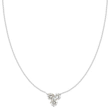 Load image into Gallery viewer, 3 Stone Diamond Necklace
