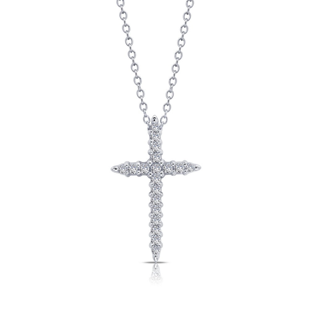 0.37 ct tw Cross Pendant Necklace