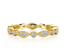 Load image into Gallery viewer, Marquise &amp; Round Eternity Band
